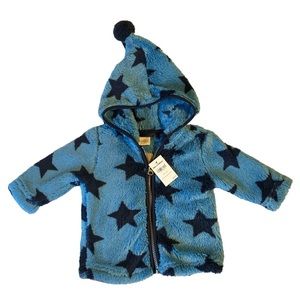 Hanna Andersson Fuzzy Star Jacket NWT